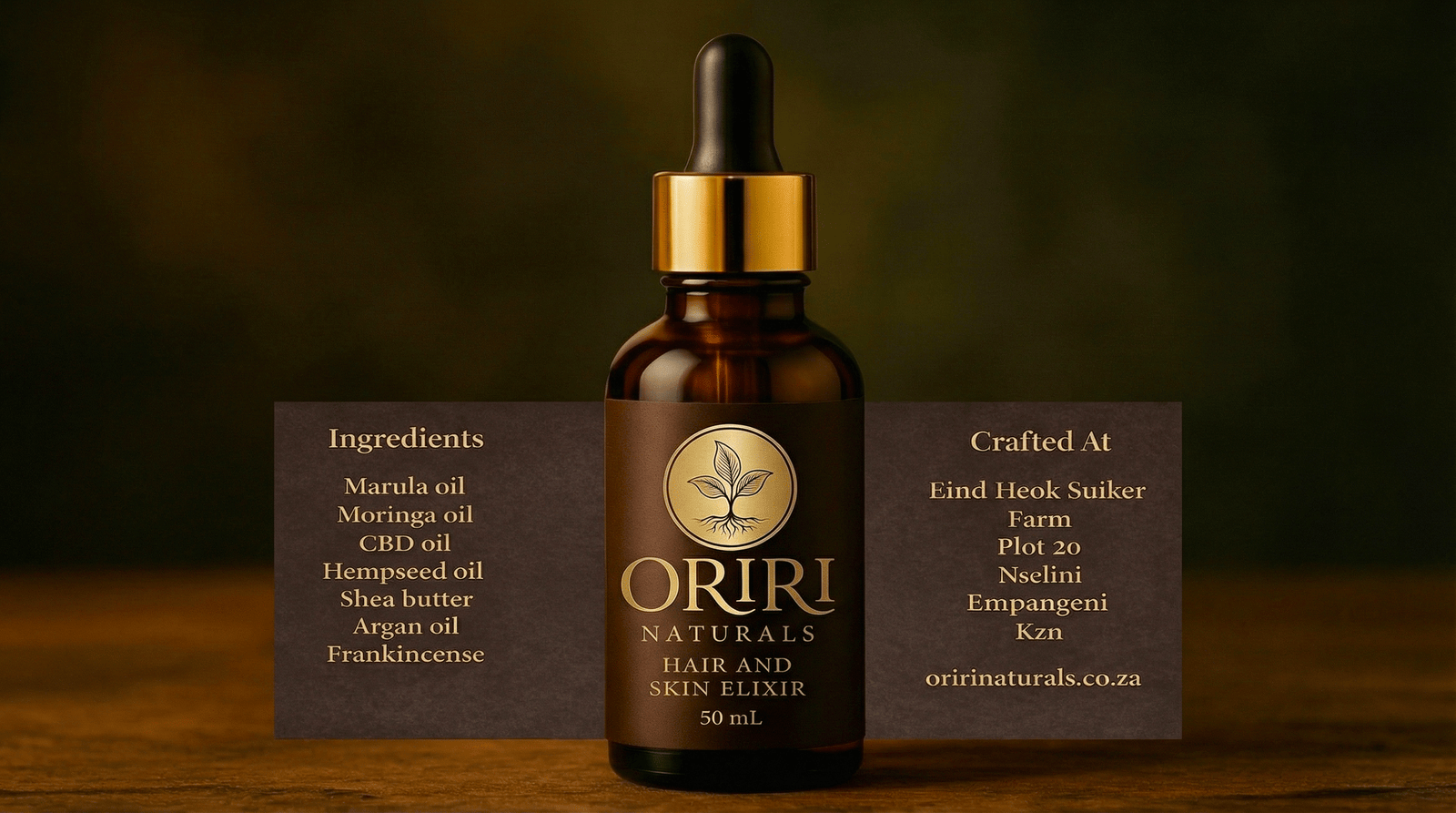 HOME Oriri Elixir 30ml Label